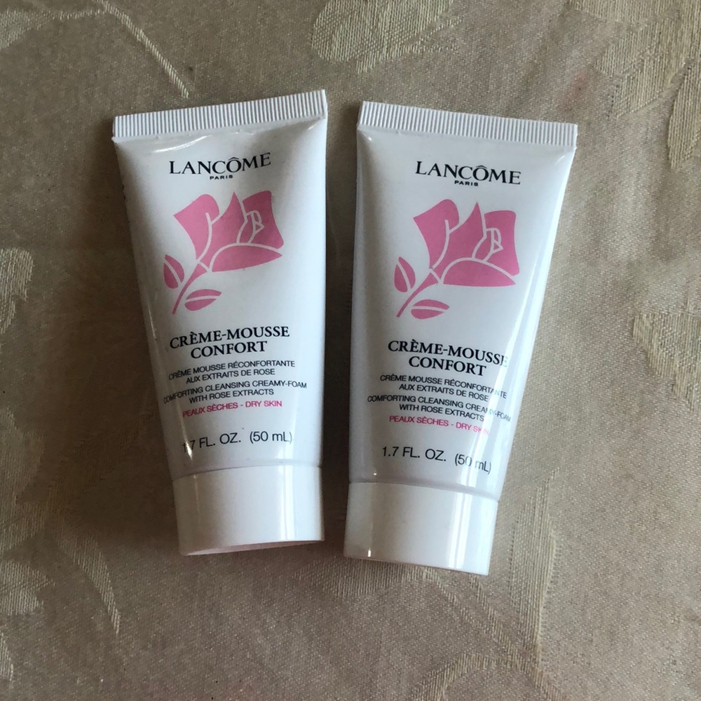 2 brand new Lancome cleansing foam